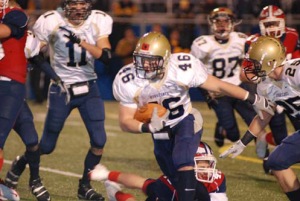 Zack Barket's 4,197 rushing yards led the nation in 2008